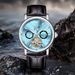 GUANQIN Tourbillon Mechanische Multifunktionale Luxus Herren Armbanduhr Leuchtend Wasserdicht Lederband Automatik Uhr Saphir_voghion.com