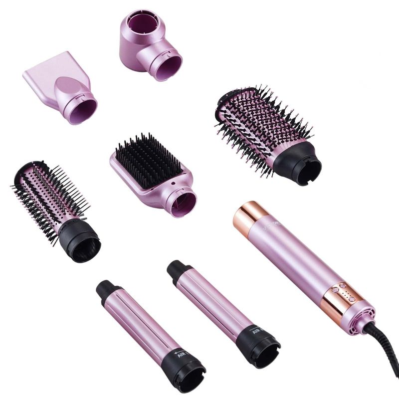 VEVOR Hair Dryer Brush 6-in-1 Multi Hair Styler For Volumizing Styling Curling_voghion.com