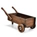 Handles Planter Hole Wagon Wooden With Wheels Box Drainage And_voghion.com
