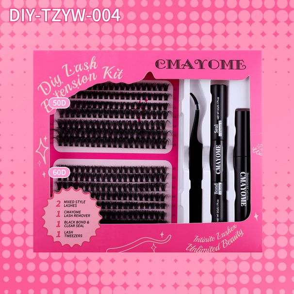 False Eyelashes False Eyelashes Set 30D40D80D100D Hot Melt Single Cluster Segmented Eyelashes False Eyelashes_voghion.com