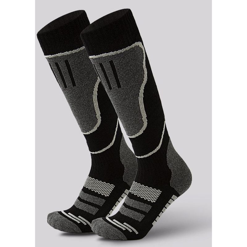 Professional ski socks, sports socks, sweat absorbing and moisture wicking,comfortable and warm, anti slip, anti-wear, cushioning and shock absorption_voghion.com