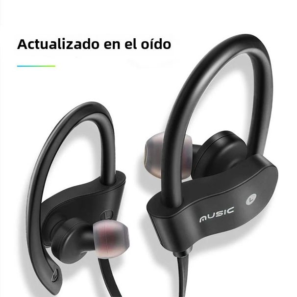 RT558 Cuffie wireless anti-smarrimento Microfono compatibile con Bluetooth Stile sportivo In-ear Controllato tramite cavi con attivo_voghion.com