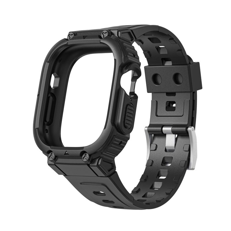 Potrivit pentru curea de ceas Apple Watch de generația a 8-a, Ultra, iWatch Armor, curea din PU One Piece T, potrivită pentru Apple Watch_voghion.com