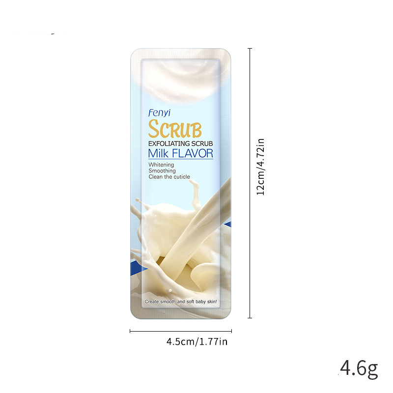 Peelings & Körperbehandlungen Fen Yi Light Sensing Milk Fragrance Scrub 3g Probepackung 1 Stück Englische Verpackung_voghion.com