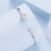 Bracciale aperto Clover, bracciale in argento sterling 925 per donna_voghion.com