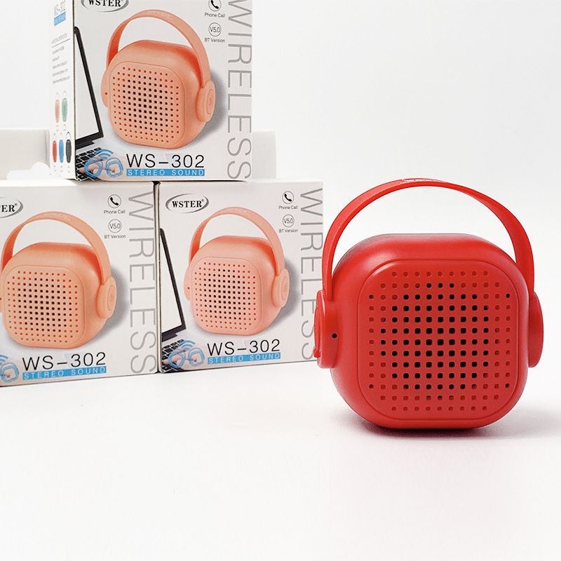 WS-302 Nowy Mini Bezprzewodowy Bluetooth Zewnętrzny Dom Głośność Wysoka Jakość Dźwięku Przenośny Głośnik_voghion.com