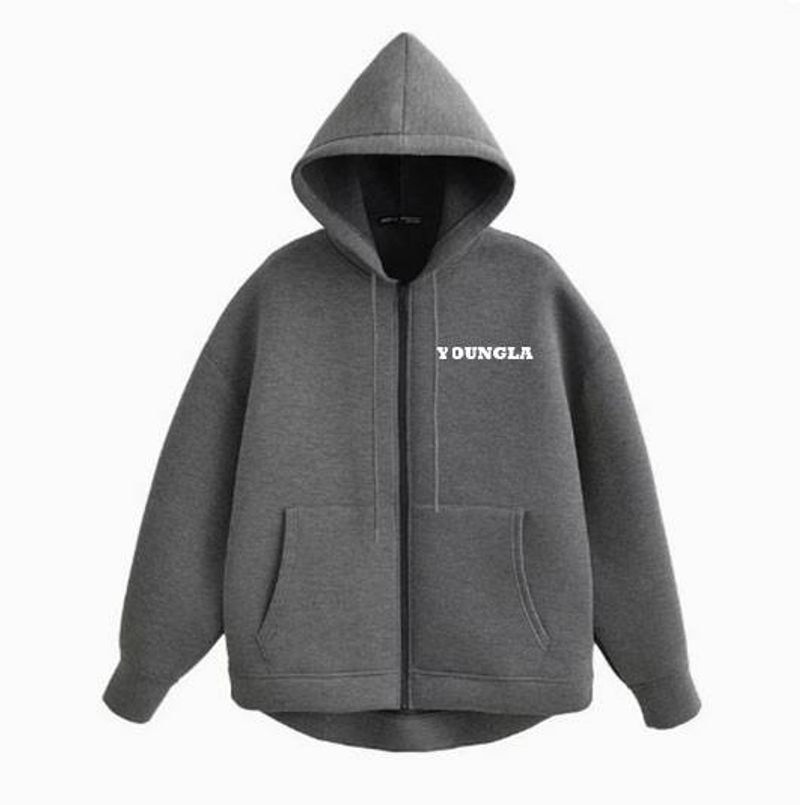 Men's Clothing New Coat JackeMen's Fashion Brand Young Hooded Sweatshirt Jacket American Retro Street Style_voghion.com