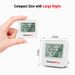 ThermoPro TP357 Digitales Bluetooth-Telefon-App-kabelloses 80-m-Smart-Innenthermometer-Hygrometer_voghion.com
