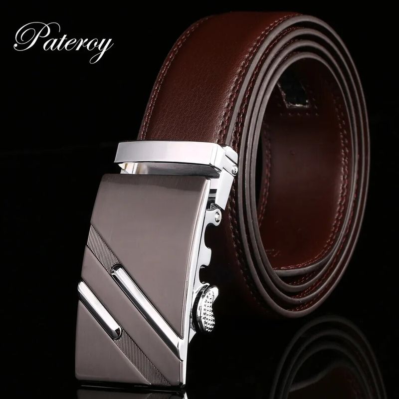 PATEROY Men's Belt Male Waist Belts Genuine Leather Riem Cinturon Hombre Ceinture Homme Designer Cinto Masculino High_voghion.com