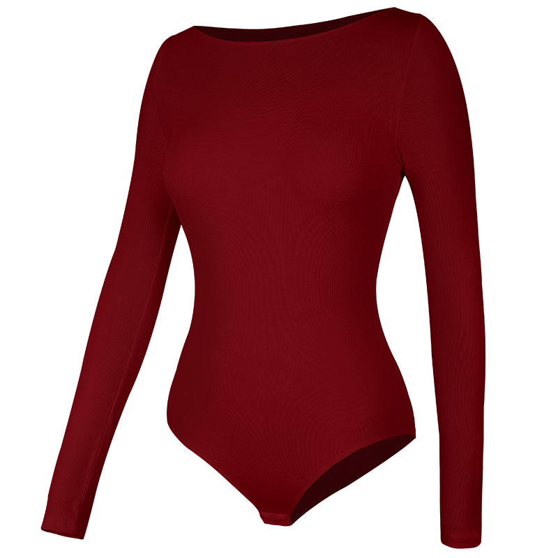 Thermounterwäsche für Damen, schulterfreie Shapewear-Bodys, Bauchweg-Bodys, Kompressions-Unterhemden, Jumpsuits_voghion.com