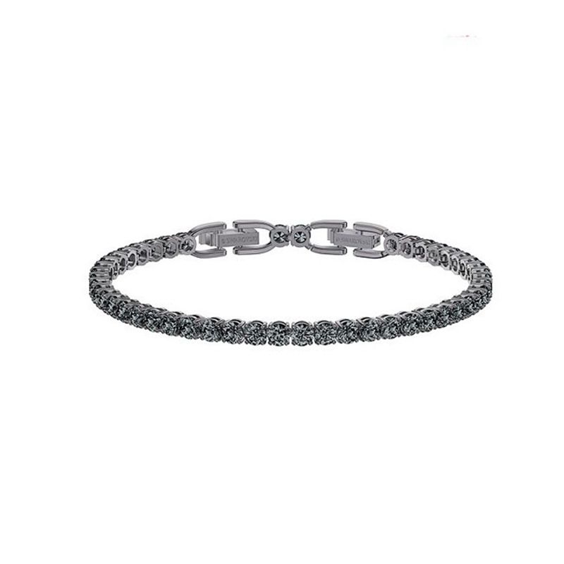 Tennis Single Diamond Brilliant Crystal Bracelet Female Element Bracelet Female_voghion.com