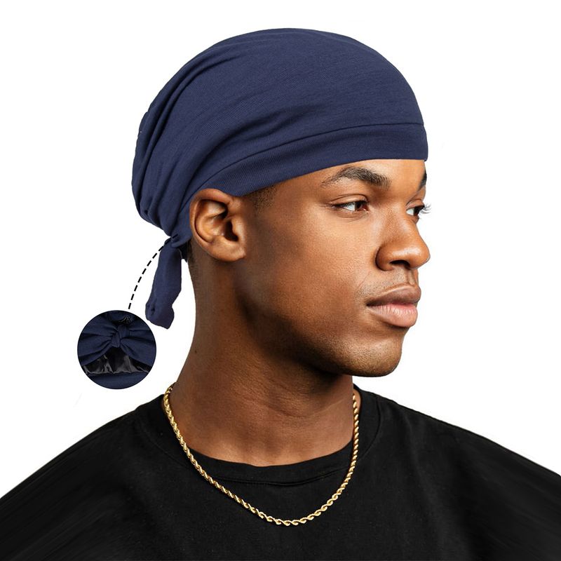 Chapeau turban ethnique pour hommes, nouvelle coiffe à bandage élastique, chapeau pull hip-hop de rue_voghion.com