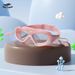 Children's Waterproof Anti-Fog Large Frame Diving Goggles Boys And Girls Professional One-Piece Earplugs Silicone HD_voghion.com