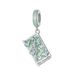 Tarocchi - Ciondolo con seme di bastoni in argento sterling, SCC3143_voghion.com