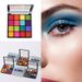 MissLara 16 Plate Matte Polarizing Fine Flash Waterproof And Makeup Free Eye Shadow Color Style_voghion.com