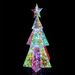 37cm Glowing Decorative Ornament Transparent Iridescent Christmas Tree For Living Room And Window Display Atmosphere_voghion.com