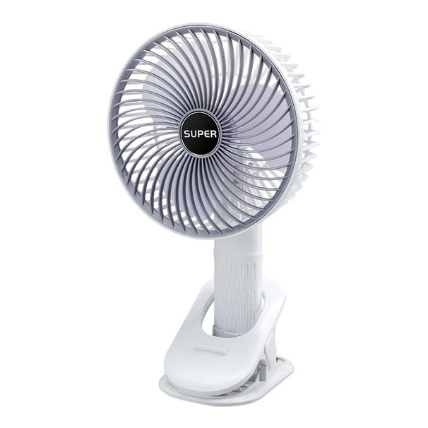 Ventilatore a clip multifunzione - 3 velocità, regolabile a 180°, da tavolo/portatile/a parete con vento forte_voghion.com