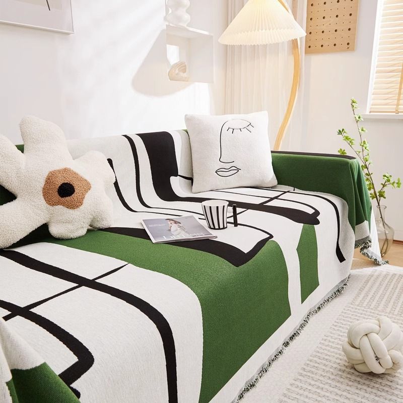 Sofabezug – Dehnbarer Sofaschutz mit vollständiger Abdeckung (weiches und atmungsaktives Anti-Rutsch-Design, passend für 3-Sitzer-Sofas, maschinenwaschbar)_voghion.com