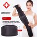 Selbsterwärmender Taillenstützgürtel mit Stahlplatten und Magnetsteinen – Einstellbare Wärmetherapie zur Linderung von Rückenschmerzen und zur Erwärmung des Bauches_voghion.com