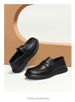 Suitable For All Seasons 2024 Genuine Leather New Comfortable Casual Breathable Sole Soft Surface Versatile Loafers Men's Shoes_voghion.com