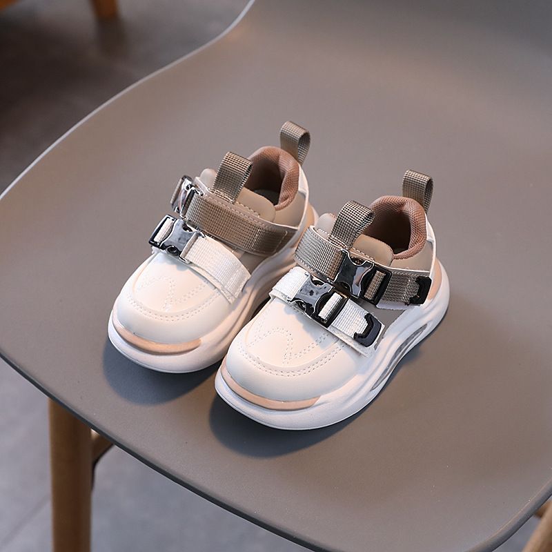 Kids Shoes Children's sports shoes leather 2024 spring and autumn new style girls toddler shoes boys non slip casual running shoes_voghion.com