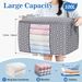 100L Reinforced Storage - Foldable Clothes Bins Organization_voghion.com