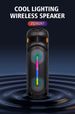 ZQS8267 Žhavý výprodej Duální 8palcový 40W vysoce výkonný přenosný Bluetooth reproduktor s mikrofonem, barevným světlem_voghion.com