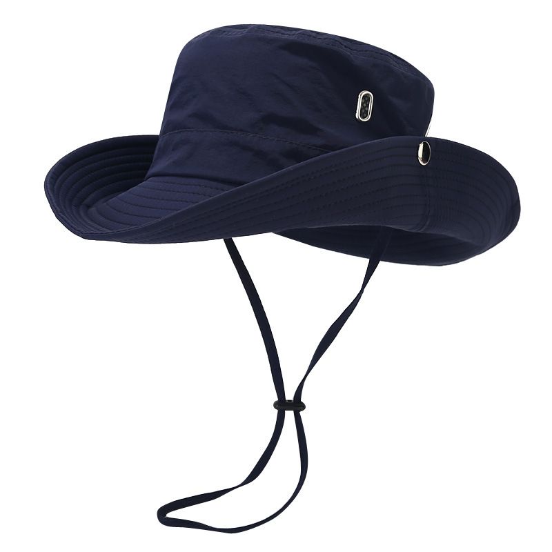 Unisex Quick-drying fisherman hat Outdoor camping trekking hat rope climbing hat Western cowboy hat men large overhang Trekking hat lady_voghion.com