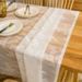French Lace Polyester Tablecloth – Elegant Rectangular Farmhouse Dining Cover, Picnic & Photo Backdrop (150x150cm To 150x300cm)_voghion.com