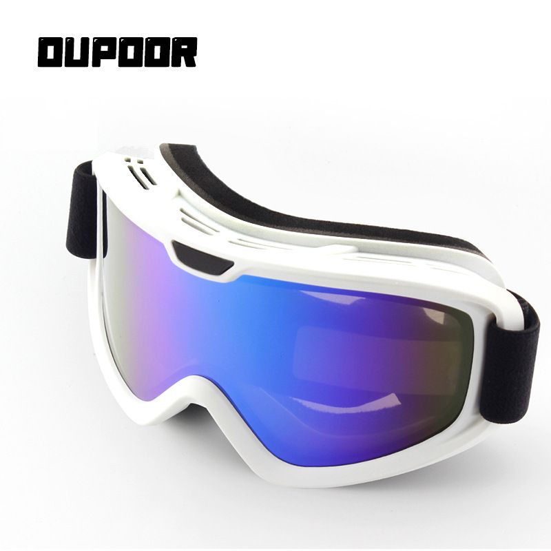 Ski glasses outdoor mountaineering goggles Snow double anti-fog windshield Large spherical anti-UV goggles_voghion.com