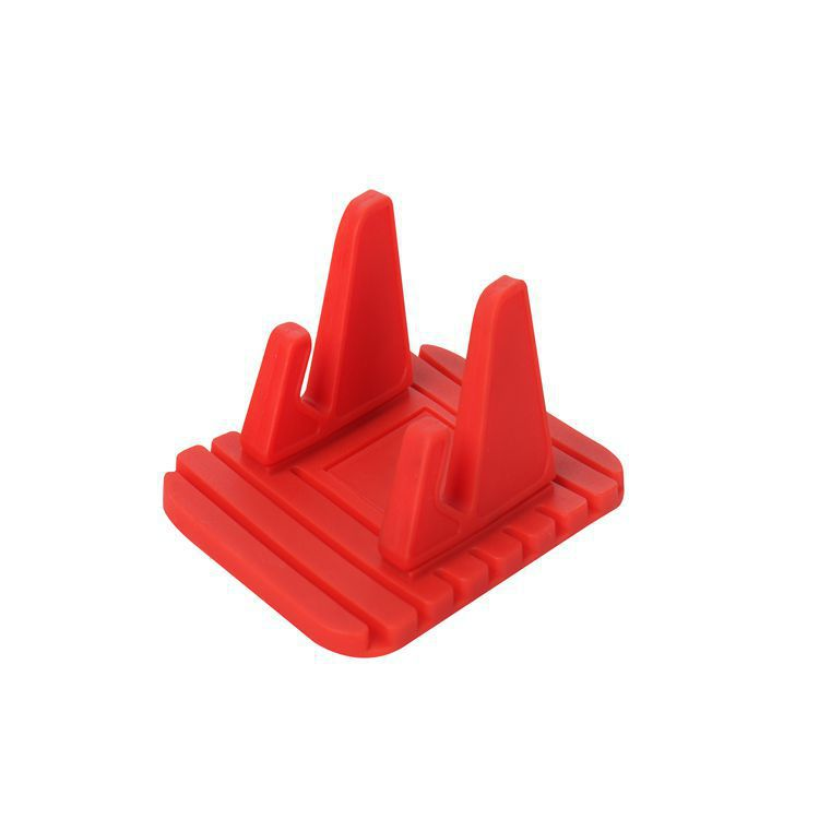 Suction cup navigation dashboard desktop car bracket silicone anti slip pad lazy phone holder_voghion.com