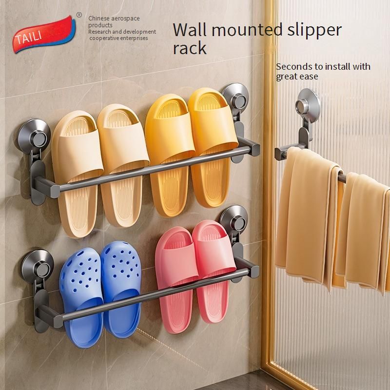 Stainless Steel Punch Free Hair Dryer Rack Wall Mounted Bathroom Hair Dryer Storage Rack Wall Mounted Hair Dryer Rack_voghion.com
