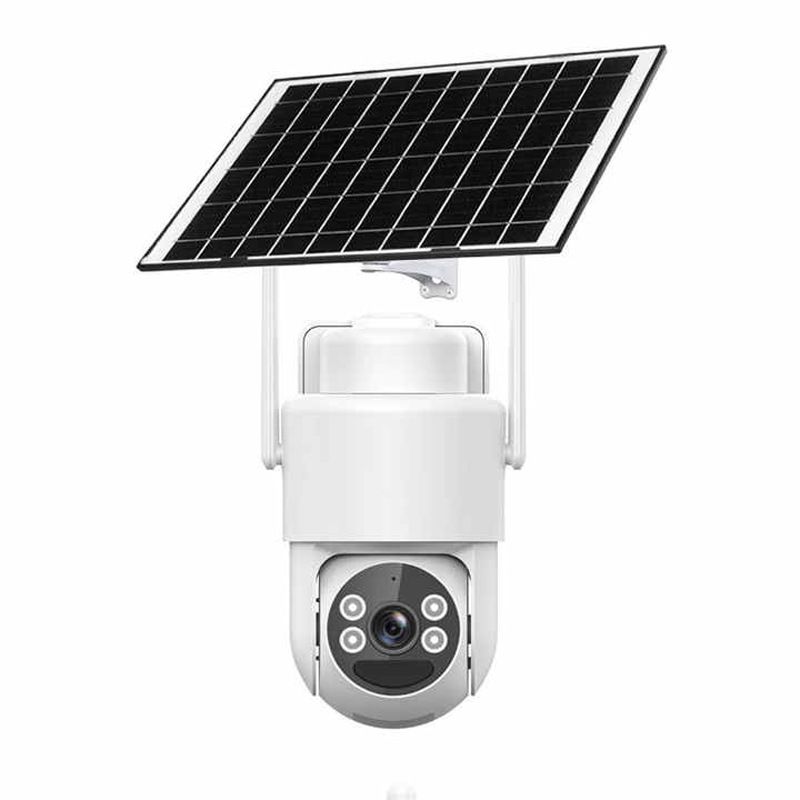 Solar Security Camera 3MP WiFi/4G Outdoor Wireless With Night Vision, Solar Panel, No Need For Power & Internet, TF Card Storage_voghion.com