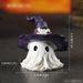 Chapéu Mágico de Halloween Enfeites Fantasma Micro Paisagem Decoração de Resina Fantasma Script Festa Atmosfera Assassina Pequenos Enfeites_voghion.com
