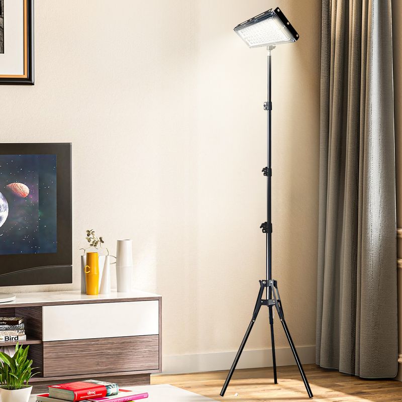 LED Floor Lamp - Adjustable Color Temperature & Brightness Modern Floor Lamps, USB Power Stanging Work Light For Reading Office Living Room Bedroom_voghion.com