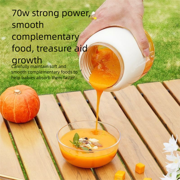 German Portable Juicer Large Capacity Household Small Multi-Functional Ice Crusher Wireless Juice Machine_voghion.com