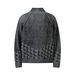 Men's Clothing retro half high collar zipper knitted jacket men's zipper cardigan sweater top_voghion.com
