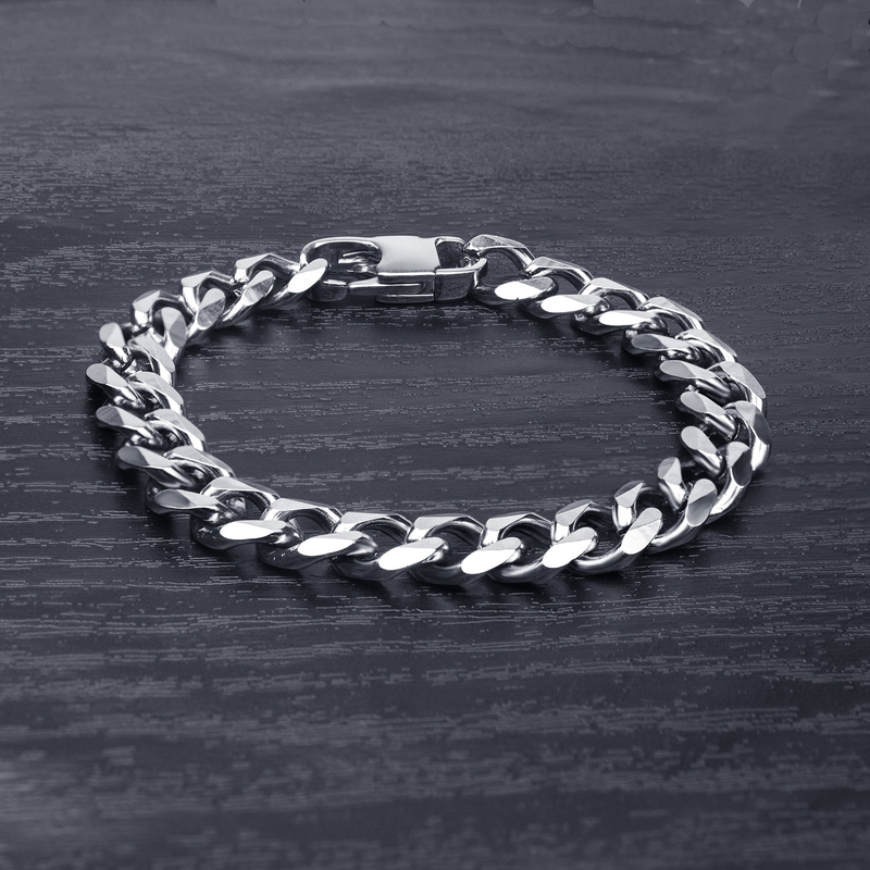 Hip Hop Korean Edition Trendy Vielseitiges Titan Stahl Armband Herren Kette Anhänger Dekoration Zubehör_voghion.com