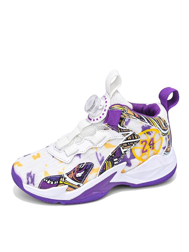 Boys' From Jinjiang For Spring, Autumn, Summer, Children's Basketball 2025 New Model, Student Sports With Rotating Knob,_voghion.com