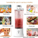 Aiguo Portable Home Use, Small Fruit Juice Extractor, Mini Electric Juicer Cup, Blender For Milkshakes_voghion.com