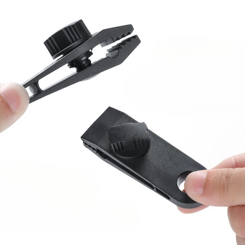 Tent Fixed Pull Points Camping Plastic Windproof Rope Buckle Hippo Hook Clip Multifunctional Outdoor Canopy_voghion.com