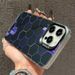Hard Phone Case For 15 14 13 12 11 Pro Max Plus Mini XR XS X Fashion Honeycomb Building Block Cover_voghion.com