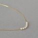 Collana sottile elegante in ottone placcato oro Zhengyuan Shijia Pearl in stile giapponese e coreano, semplice e alla moda, per le donne_voghion.com