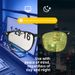 Retro Night Vision Anti-blue Light Yellow Men's And Women's Mobile Phone Flat Glasses Computer Competitive Game Eye Protection Glasses_voghion.com