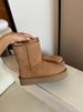 Designer Classic Ultra Mini Boots Snow Micro Boot Plateau Kurz Damen Herren Fell Schaffell Tasman Tazz Kastanien Sand Senfsamen Boot_voghion.com