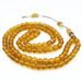 Perles de prière musulmanes en verre cristal 99 8 cm Pendentif à pompon simple Ambre_voghion.com