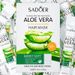 Masque capillaire à l'aloe vera 10 g x 20 pièces Lisse et réduit les frisottis Portable_voghion.com
