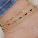 Accessories Simple 4-Piece Fashion Metal Chain Mix And Match Combination Anklet Set_voghion.com