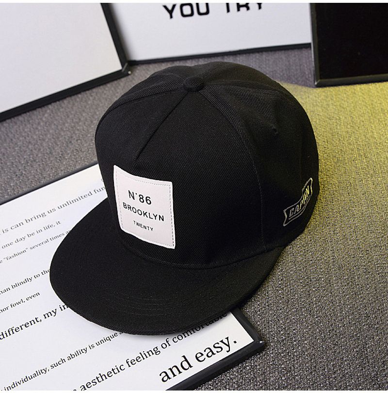 Gorro de hip hop coreano N86 para hombres y mujeres en primavera y verano._voghion.com