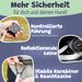 Jogging in vivavoce al 100% Hundeleine Mit Bauchgurt & Tasche, Elastisch, Stoßdämpfend, Reflektierend, Patentierter Einziehmechanismus, Hundeleine Zu_voghion.com